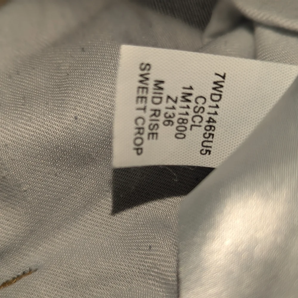 Lucky Brand Jeans Women’s 10 Sweet Crop Blue Denim - Picture 6 of 11